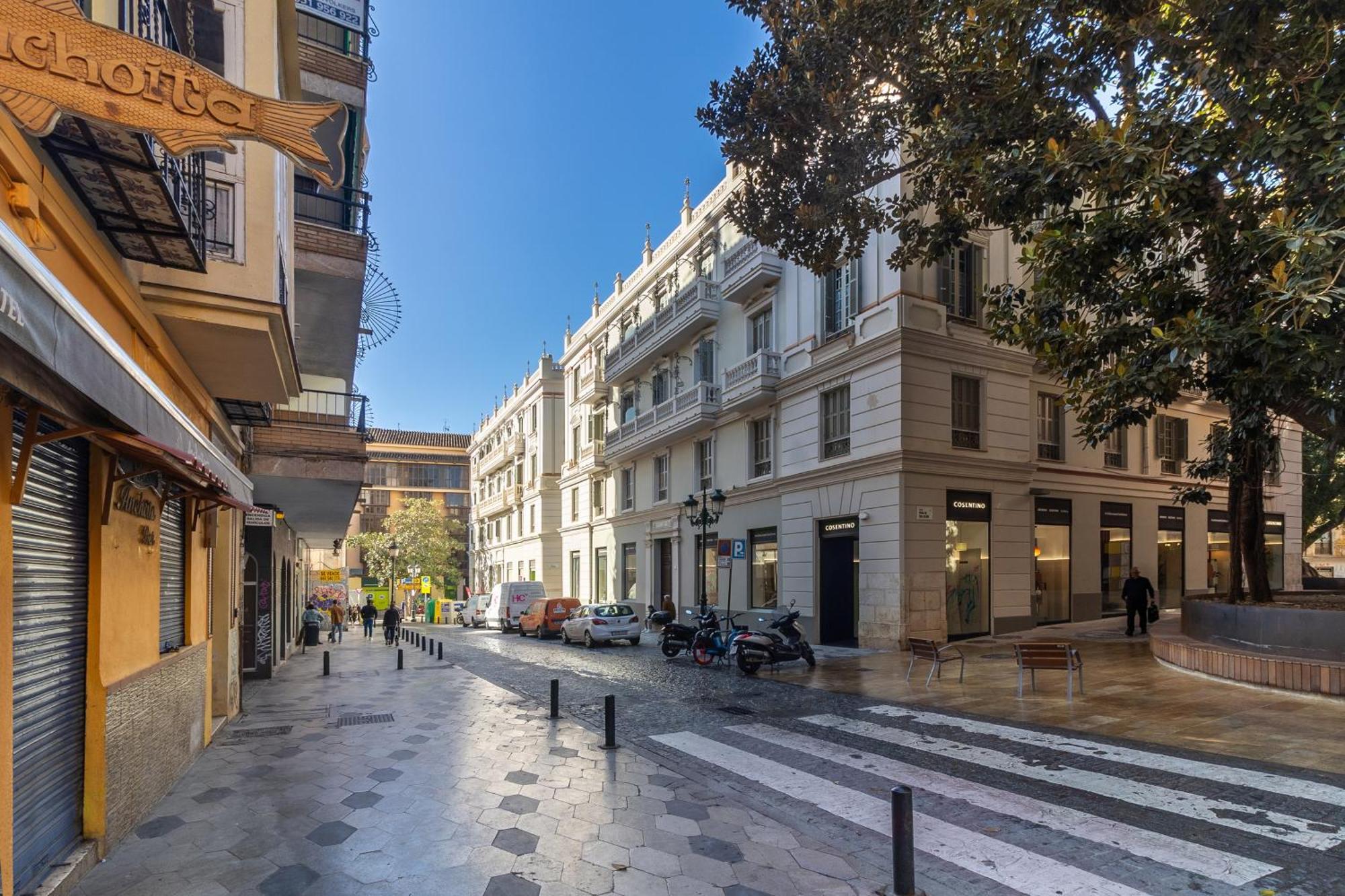 Nt Luxury Central Duplex With Terrace & Parking Málaga Eksteriør billede